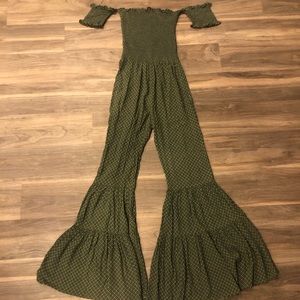 Beautiful Off the Shoulder Wide Leg Jumpsuit